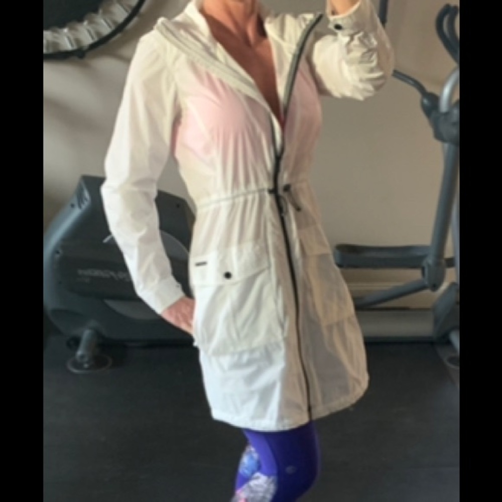 🔥Athleta City Slicker Jacket-Bright White🔥 - Picture 3 of 16